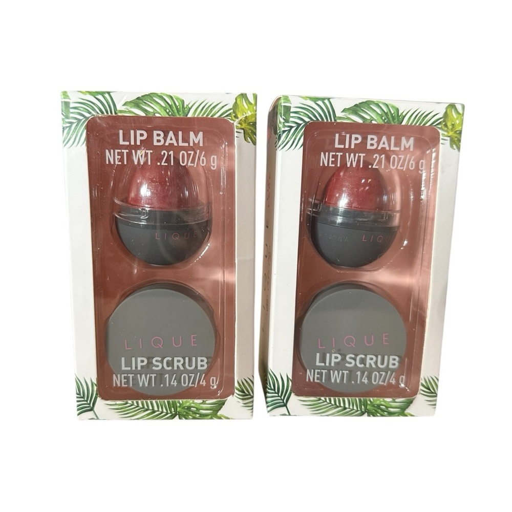Lique Lip Care Kit Lip Balm & Lip Scrub Set Hydrating Exfoliating Duo - Picture 6 of 6